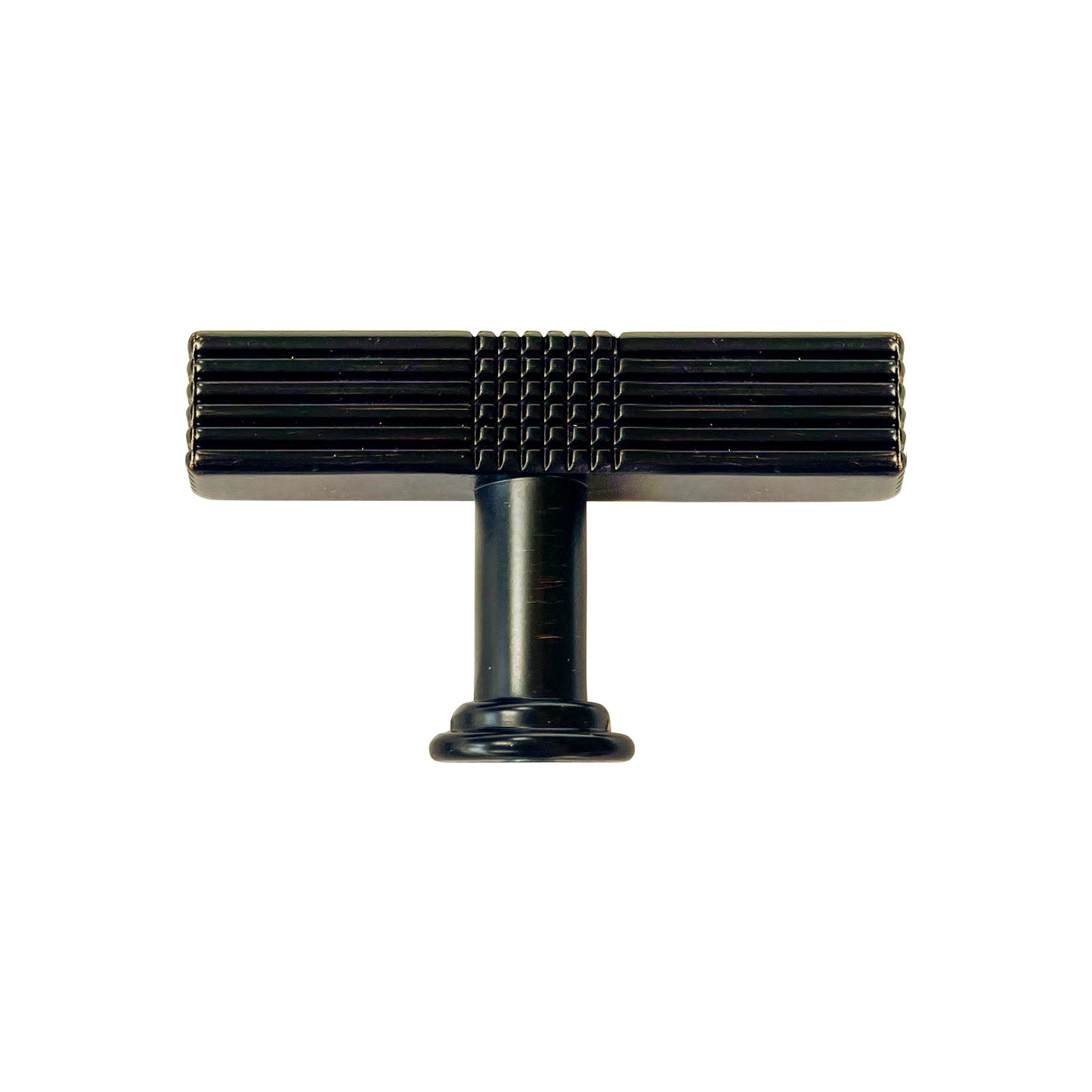 Handsley - Finely Crafted ORB T Bar Handles for Cabinets, Drawers & more- 10 pack, Single Hole