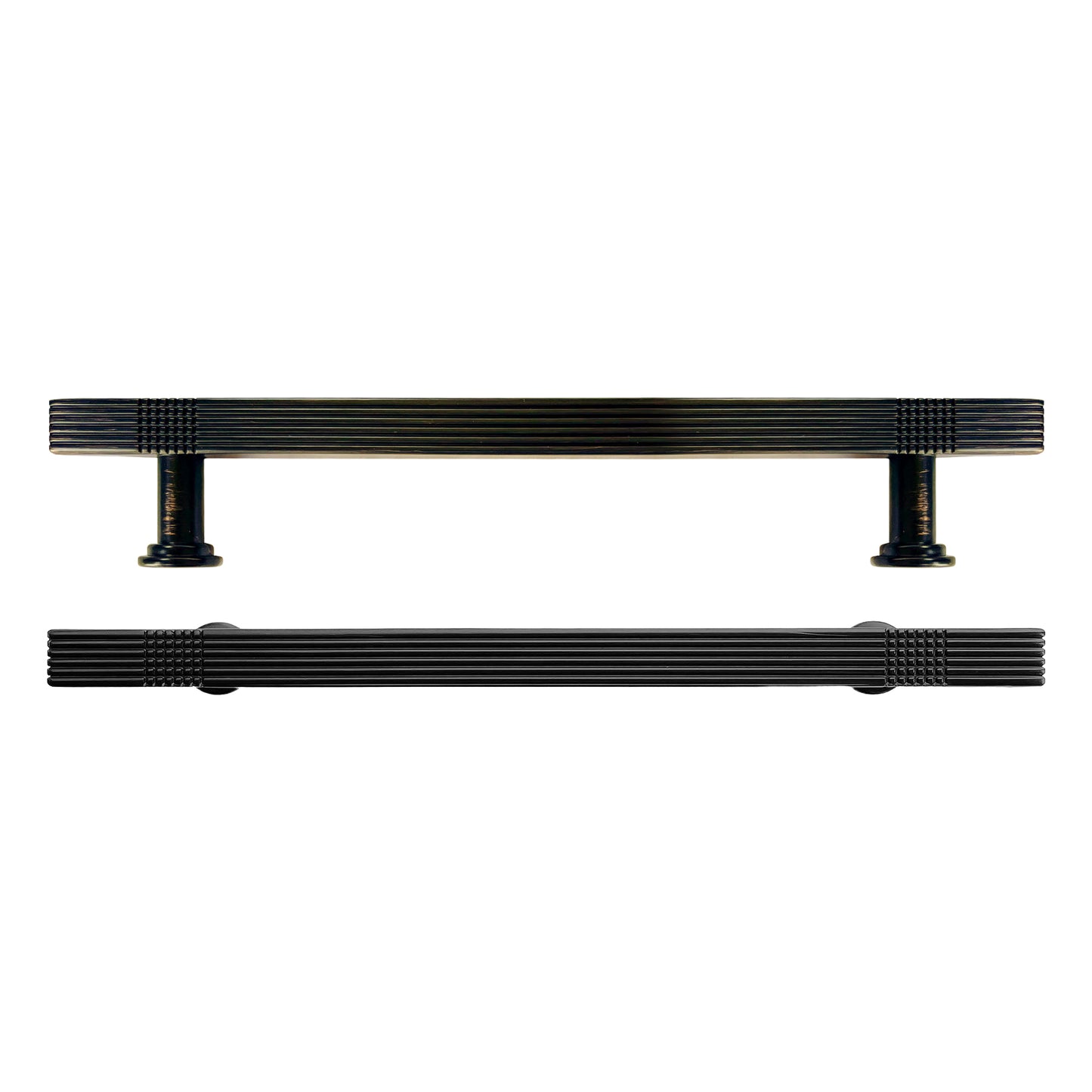 Handsley - Finely Crafted ORB Bar Handles for Cabinets, Drawers & More 5 inch Hole Center- 10 pack