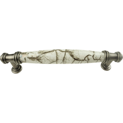 DIY Décor Hub Silver Gray Cabinet & Drawer Pulls (20, 5 Inches (128 mm))