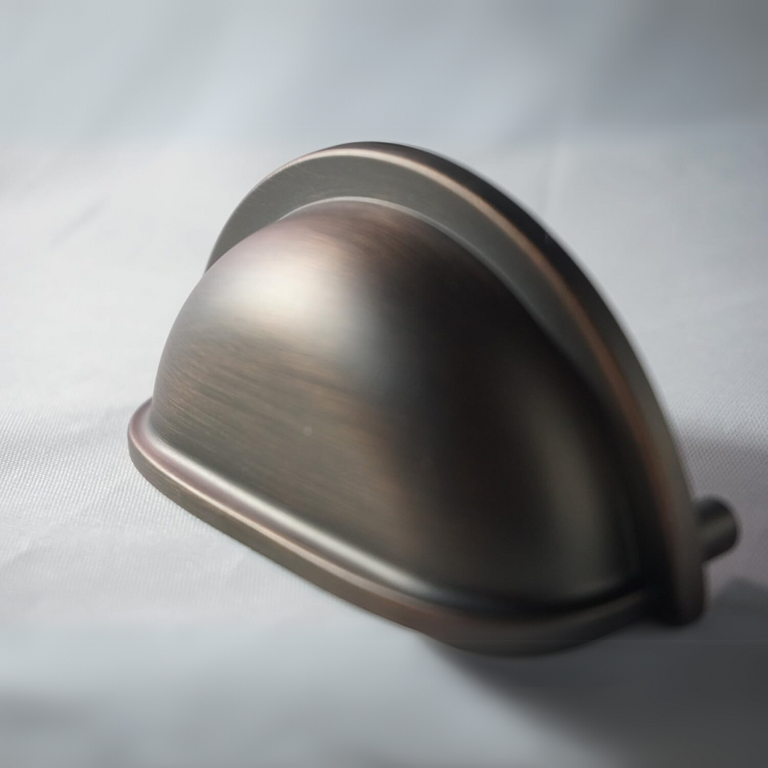 DIY Décor Hub - Oil Rubbed Bronze Cabinet Hardware Bin Cup Drawer Handle Pull, 3" Inch (76 mm) Hole Centers, 25 Pack