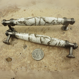 DIY Décor Hub Silver Gray Cabinet & Drawer Pulls (20, 5 Inches (128 mm))
