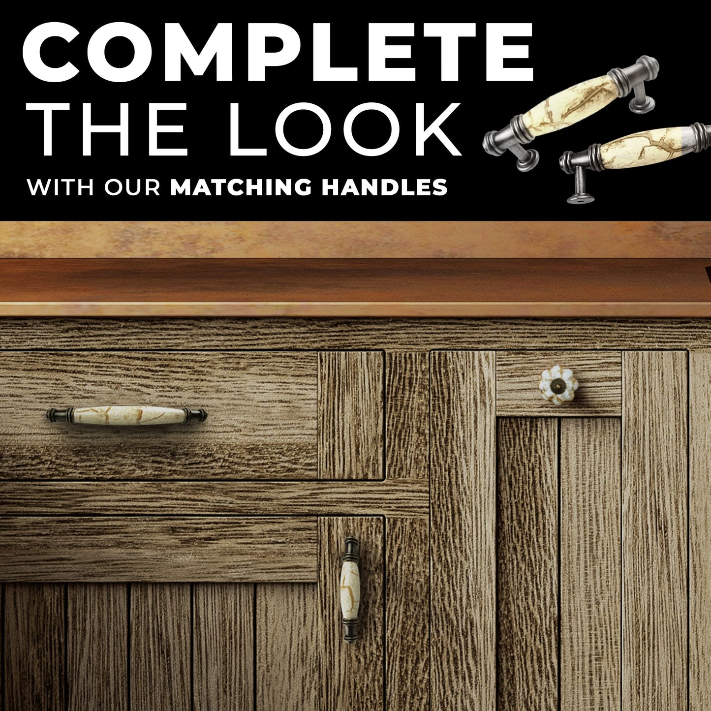 DIY Décor Hub - Pumpkin 1.5 inches, Antique Brass Cabinet Knobs, 20-Pack