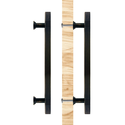Handsley - Finely Crafted ORB Bar Handles for Cabinets, Drawers & More 5 inch Hole Center- 10 pack